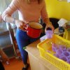 Rok 2017/2018 - Smerfiki robią sok owocowo - warzywny